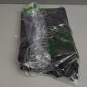 24 Medium Size Kraft Gift Bags - 8x4.75x10 Inches, Black Paper Shopping Bags with Ribbon Handles for Parties, Weddings and More