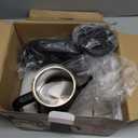 Electric Gooseneck Kettle, 1F Temperature Control, 304 Stainless Steel Inner, 0.8L/1200W Fast Heating with Auto Shut-Off & Safety Lock for Pour Over Coffee & Tea - Black