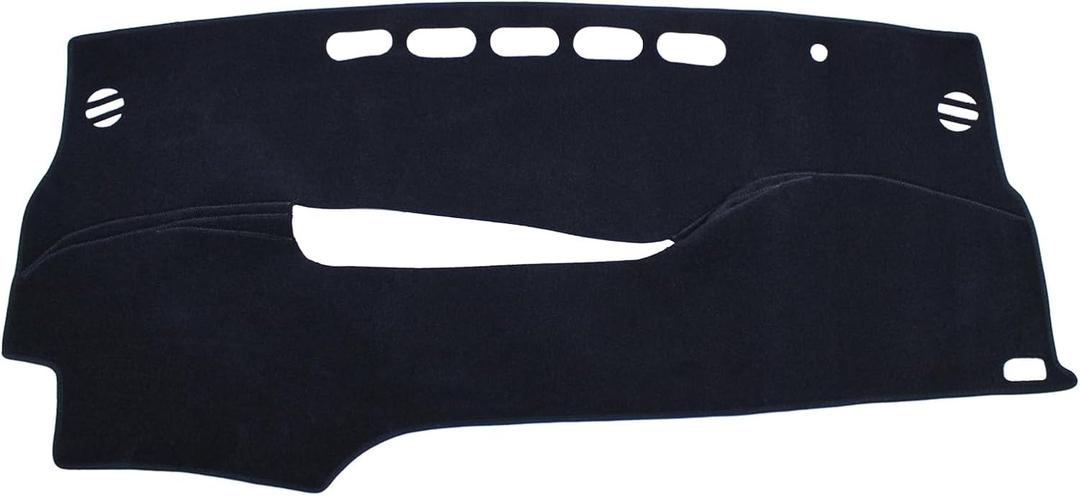 ApplianPar Black Dashmat Dashboard Cover Sunshield Dash Mat Pad Sun Shade Carpet for Toyota Prius 2010-2015
