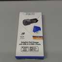 ZGEAR Adaptive Fast Car Charger With USB-A USB C Ports