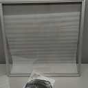 Aluminum Sliding Window Kit for Horizontal Sliding Windows, For Saddle, U-type, and Conventional Air Conditioners (AC Not Included)