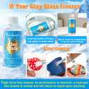 3.4FL OZ Air Dry Clay Glaze & 25pcs Tool Kit, Gloss Clay Varnish Protective Sealant to Prevent Cracking, Scratching & Wear - Pottery Tools for Stippling, Carving, Molding & Shaping Clay Crafts (Gloss)