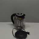 Chefman Electric Kettle with Temperature Control, 5 Presets LED Indicator Lights, Removable Tea Infuser, Glass Tea Kettle & Hot Water Boiler, 360 Swivel Base, BPA Free, Stainless Steel, 1.8 Liters