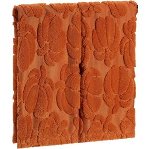 Quera 2 Pack Hand Towels Fall Pumpkin Thanksgiving Dark Color Bathroom Decorative Towels Set for Drying, Cleaning, Cooking, Holiday 13.7'' x 29.5'' (Rust)