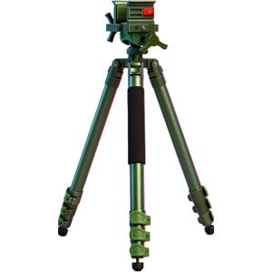 Clamping Tripod Rest Camo Tripod Stand with Integrated Clamp Head Bubble Level Sturdy Aluminum Frame Lightweight Adjustable Legs for Outdoors 31” L x 7” W x 5” H