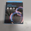 2 x Misxi 2-Pack Hard PC Case with Screen Protector for Samsung Galaxy Watch 5 Galaxy Watch 4 44mm, Ultra-Thin Scratch Resistant Cover with Tempered Glass, 1 Black + 1 Transparent