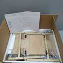 LIDYUK End Table with Charging Station, Narrow Side Table with Drawer and USB Ports & Power Outlets, Nightstand Bedside Tables for Small Spaces, Bedroom, Living Room, Natural (Pack of 1)