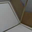 36 x 24 Inch Gold Bathroom Mirror for Wall,Aluminum Alloy Frame Rectangular Wall Mounted Mirror for Farmhouse Decor Horizontal or Vertical Ideal for Bedroom, Living Room