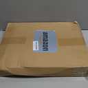 Thyle Storage Ottoman Cube, Small Foldable Footrest Stool for Under Desk Use, Sturdy Corduroy Ottoman with Storage for Snacks, Toys, Living Room, Bedroom, Dorm or Home Office, 16x12x12 Inch(Beige)