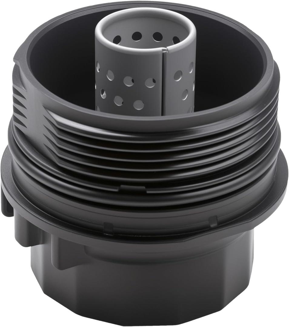 Oil Filter Housing Cover Cap 1.8L Compatible With Toyota Lexus Vehicle Corolla 2009-2016, Matrix 2009-2014, Prius 2010-2017, Plug-In 2013-2015, V 2012-2018 Replace# 15620-37010, 19185631, 917-039