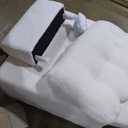 CMOHOMA Sleeper Sofa Bed,Convertible Pull Out Couch with Adjustable Backrest,Teddy Chaise Lounge Chair,Sectional Couches for Living Room,Bedroom,Apartment,