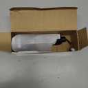 KAKSEY Automatic Gear Shift Knob Handle w/Button Compatible with Ford Escape Fusion 2013-2016 Transit 2015-2020 Transit Connect 2018-2020, Car Gear Shifter Lever Selector Replace DG9Z-7213-EA (Light)