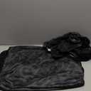 Car Seat Cover Black and Grey Fur Pattern Front for Cars, Easy to Install Cover Set, Accessories Auto Trucks Van SUV,2 Packs