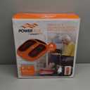 Powerfit Power Legs Electric Foot Massager Machine with Heat - Heated Foot Massager for Neuropathy Pain Circulation - Feet Massager for Pain Relief with Remote Control