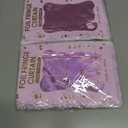 Pink Tinsel Curtain Party Backdrop,10pcs Square Foil Fringe Curtain Pastel Pink Streamers Party Decorations for Bachelorette Princess Birthday Valentines Day Sleepover Slumber Theme