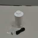 Waterless Essential Oil Diffuser, 7 Colors LED Light, Battery Powered Mini Scent Air Machine, Aromatherapy Mist Diffuser for Home Room Car Office (White)