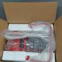 EUHOMY Countertop Ice Maker Machine with Handle, 26lbs Per Day, 9 Ice Cubes Ready in 6 Mins, Auto-Cleaning Portable Ice Maker with Basket and Scoop, for Home/Kitchen/Camping/RV (Red)