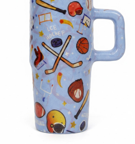 14oz Sport Theme , Stainless Steel Vacuum Insulated Tumblers, Birthday Gifts for Sport Lover, Boy, Son, Gift for Men on Christmas Fathers Day