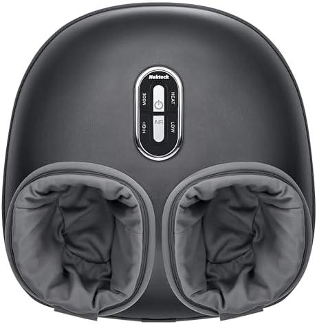 Amazon.com: Nekteck Shiatsu Foot Massager with Heat, FSA Eligible Deep Kneading Therapy Air Compression, HSA Feet Massage Improve Blood Circulation Foot Wellness Soothing Pain Relief, Relax for Home Office Use : Health & Household