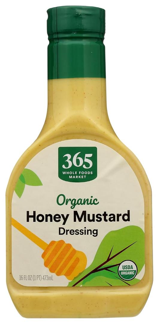 365 by Whole Foods Market, Organic Honey Mustard Dressing, 16 Fl Oz, BBD 02/12/2027