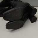 DREAM PAIRS Women's Tall Over the Knee Boots Thigh High Fall Block Chunky Heeled Knee High Long Boots with Fashion Square Toe and Side Zipper (9, Black)