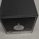 Raz 4"" x 4"" Uyuni Silver Round Candle