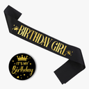 t's My Birthday Button Pins Tinplate Badge Pin Boys and Girls Happy Birthday Party Decorations Sign