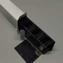 Hat Organizer for Baseball Caps 2Pack, Hat Rack for Wall with Strong Adhesive Hold up to 20 Hats, Hat Hanger Holder Display for Door Closet, Cap Organizer Storage Multilayer Two Mounting Option(Black)