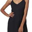 BEAUZSUZSANA Women Dress Slips for Under Dresses 100% Cotton Full Slip with Adjustable Spaghetti Strap V Neck XL