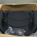 Britax UpNGo Backless Booster Car Seat, Lightweight and Portable Travel Booster with Slim Design and PosturePlus, Accommodates Kids up to 120 Lbs and 63 Raven Black, Mfd 12-27-2025