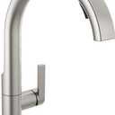 Delta 19824LF-SP Keele Kitchen Faucet, Standard, SpotShield Stainless
