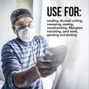 3M N95 Respirator 8511, Cool Flow Valve, 10 Pack, NIOSH-APPROVED, Advanced Filter Media For Easy Breathing, Comfortable For Long Periods Of Wear, Helps Filter Pollen, Mold Spores & Dust (8511PB1-A-PS)