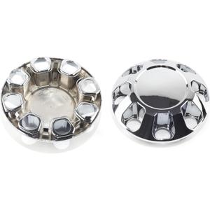 2Pcs Wheel Center Caps for 2015-2019 Sierra 2500 Denali 20" 10 Slot Wheel Rim 235mm(9.25in) Chrome Hub Cap, Replacement 22909152 22910733 Wheel Cover