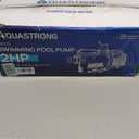 AQUASTRONG In/Above Ground Pool Pump, High Flow (Single Speed, 2HP, 8917 GPH, 115V) (Single Speed+115V)