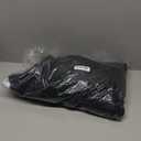 Nasitos 2 Pack Black Table Cloth 6 Foot-Spandex Fitted Tablecloth Rectangle Tables, Open Back Stretch Folding Trade Show Table Covers Fabric Washable & Wrinkle Resistant for Parties, Wedding, Event