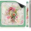 XINTONG American Mahjong Mat, 32×32 Inches,3mm Thickness, 32 inches × 32 inches × 0.12 inches