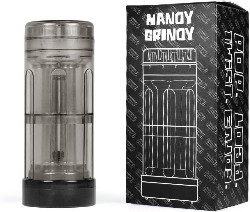 Horns Bee Portable Herb Grinder - Cone Rolling Machine 6 Loader At Once (Pre-Roll Cones Included), All-in-One Cone Loader, Pre Roll Machine Spice Grinders for Herbs Accessories with Mess-Free Loading