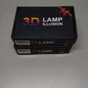 2 x 3D Night Light Gifts: Singer Stuff, Teen Girls Women Fans Room Party Decor, Table Lamp with Remote Control 16 Color Changing (Blue)