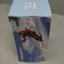 FEISEDY Ski Goggles, OTG Snow Sport Goggles for Adult Youth, Anti-Fog UV400 Protection Bendable Dual-Lenses B2961 (Orange Vlt 53%)