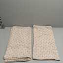 MIULEE Pack of 2 Decorative Burlap Linen Throw Pillow Covers Modern Farmhouse Pillowcases Rustic Woven Textured Cushion Cover for Sofa Couch Bed 24x24 Inch Greyish White (24" x 24" (Pack of 2))