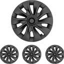 18 Inch Wheel Cover hubcaps Compatible with Tesla Model 3 Wheel Cover,fit for 2017 2018 2019 2020 2021 2022 2023 Tesla Model 3 hubcaps,Model 3 Rim Covers