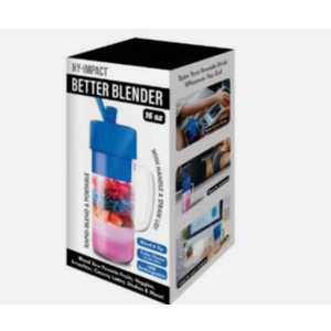 Better Blender Turbo Power USB Rechargeable 16 Oz