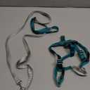 2 Hounds Design Freedom No Pull Dog Harness, Adjustable Harness and Leash Set, Easy Walking & Comfortable Control, Fits Small, Medium & Large Dogs, Solid Colors, Made in USA, 5/8" SM, Teal