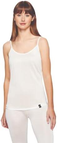 Terramar Womens Women's Thermasilk Pointelle Camisole, S