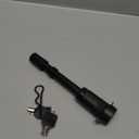 Kohree Trailer Hitch Lock 5/8 Inch, Hitch Pin Lock for Class III IV 2 Inches and 2-1/2 Inches Receiver, Locking Hitch Pin Tow Hitch Lock with Key, Safety Clip & Anti Rattle O-Rings