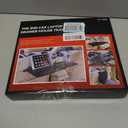 2 in 1 Car Steering Wheel Tray / Back Seat Headrest Tray for Eating Food Drink and Writing Laptop Work, XERGUR Black Car Desk