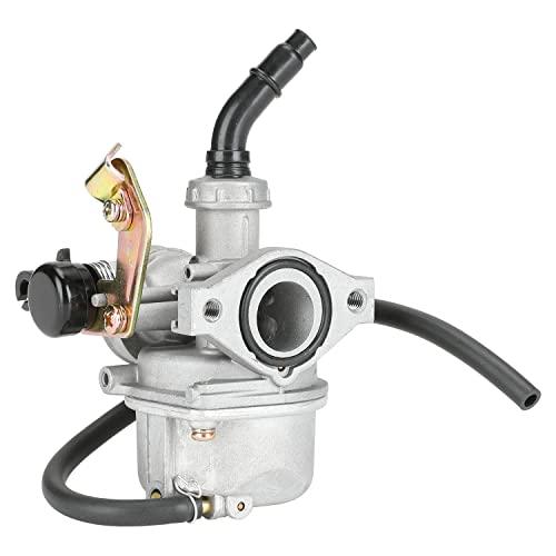 HIAORS PZ19 19mm Carburetor Carb with Cable Choke Compatible with Taotao Coolster 110cc 125cc Apollo Sunl NST Coolsport Lifan Baja ATV Quad 4 Wheeler CRF50 DB14 DB27 4-Stroke Pit Dirt Bike Parts