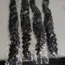 Goddess Boho Box Braids Crochet Hair-8 Packs 24 Inch Crochet Box Braids for Black Women Pre Looped (1B#, 24 Inch(Pack of 8))