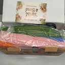 800 PCS Pipe Cleaner Flower Kit, 12 Colors Chenille Stems Craft Kit with Floral Stems, Tape, Stamens, Ribbons, Manual - Make DIY Flowers for Heartwarming Gifts, Family Crafts, Cozy Decor & Bonding