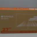 SANSUI 27 Inch WQHD 2560 x 1440 IPS Gaming Monitor, 200Hz 180Hz 1ms Computer Monitor, DP 1.2 x2 | HDMI 2.0 x2 | VESA Mount, 120% sRGB HDR Eye Care Metal Stand (DP Cable Included)